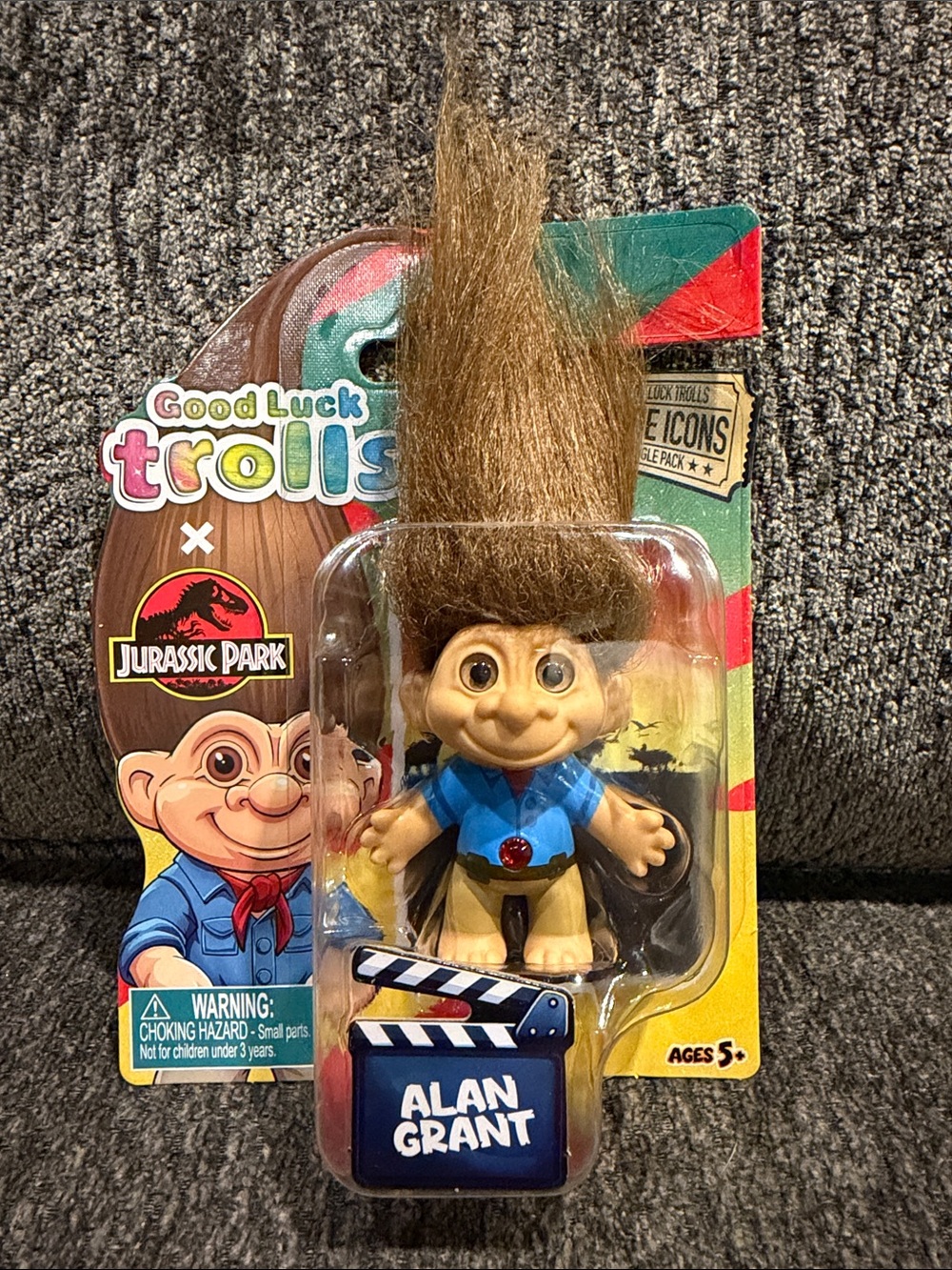 Good Luck Trolls Movie Icon Collectible Toy Complete Set Of 9 - Picture 3 of 10